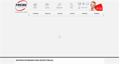 Desktop Screenshot of freire.com.br