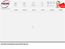 Tablet Screenshot of freire.com.br
